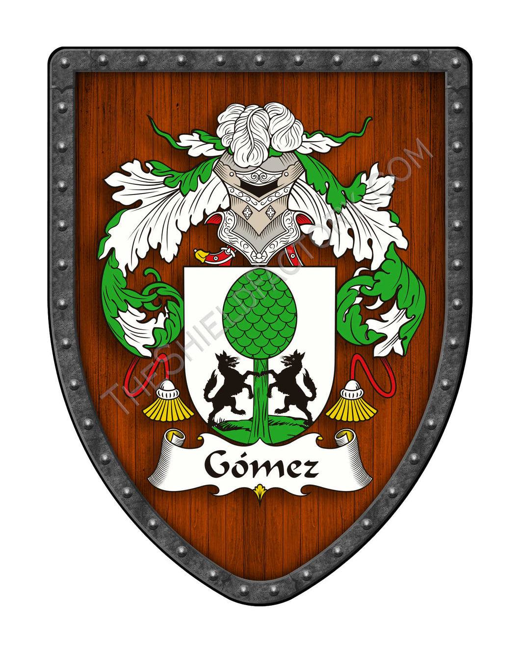 Gómez II Family Crest Coat of Arms