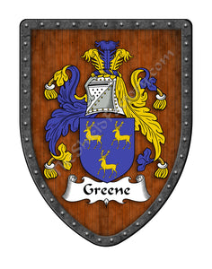 Greene Family Crest Coat of Arms