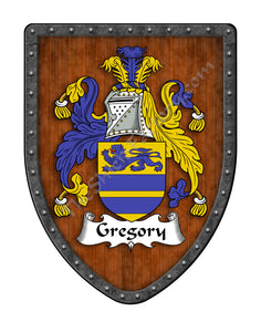 Gregory Family Crest Coat of Arms