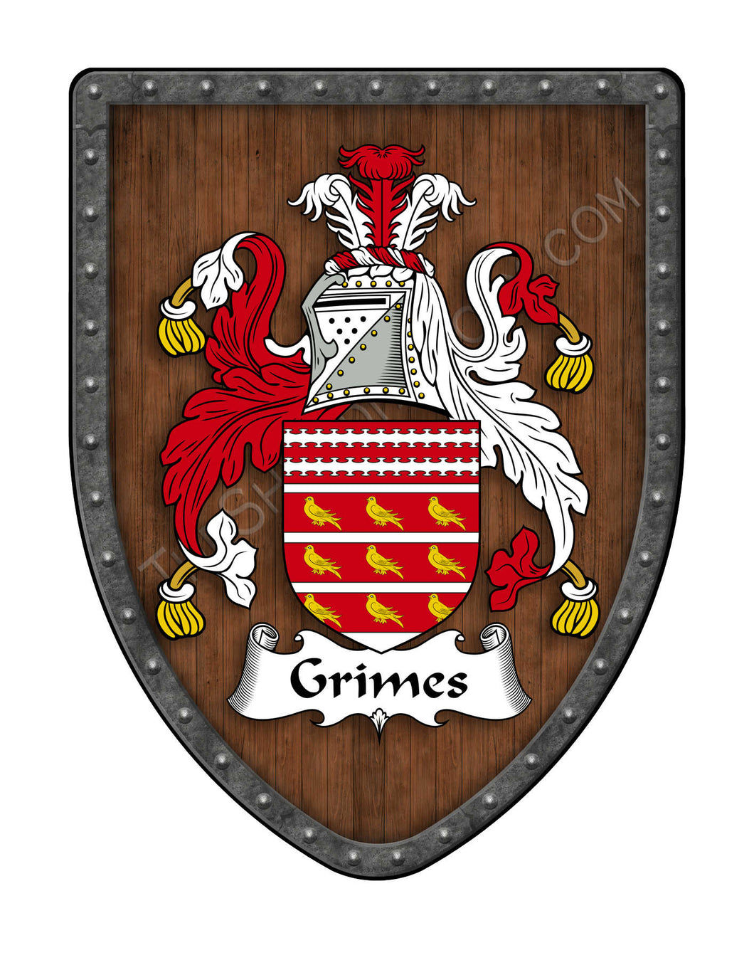 Grimes I Family Crest Coat of Arms