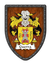 Load image into Gallery viewer, Guerra Family Crest Coat of Arms