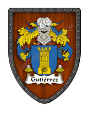 Load image into Gallery viewer, Gutiérrez Coat of Arms Family Crest
