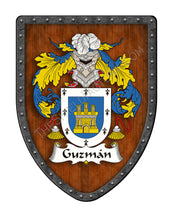 Load image into Gallery viewer, Guzman Coat of Arms Family Crest