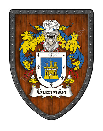Guzman Coat of Arms Family Crest