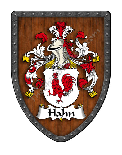 Hahn Coat of Arms Shield