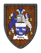 Load image into Gallery viewer, Haley Family Crest Coat of Arms