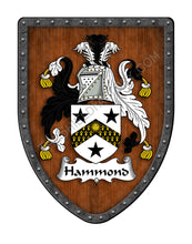 Load image into Gallery viewer, Hammond Coat of Arms Shield