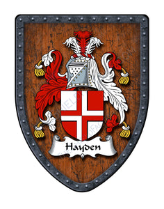 Hayden Coat of Arms Shield