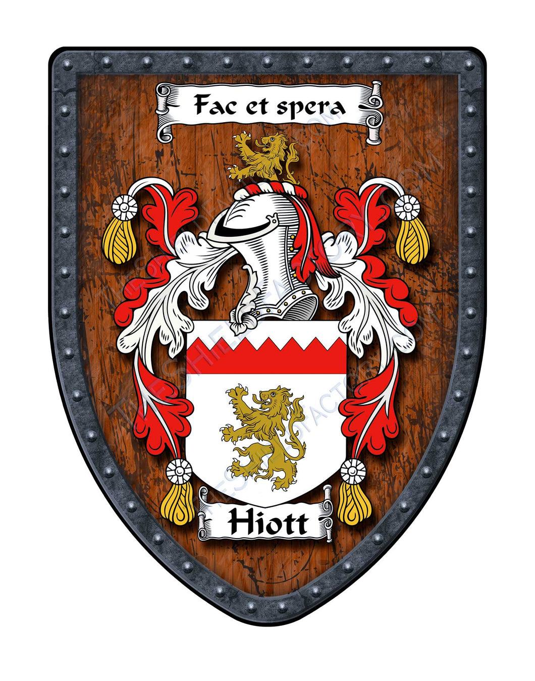 Hiott Coat of Arms Sghield