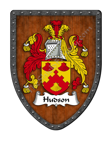 Hudson Coat of Arms Shield