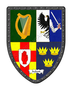 Ireland Country Coat of Arms Shield