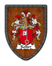 Load image into Gallery viewer, Keller Coat of Arms Family Crest