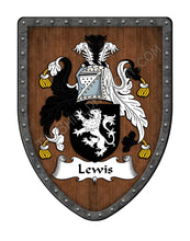 Load image into Gallery viewer, Lewis I Wales Coat of Arms Family Crest
