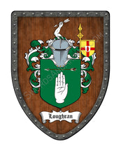 Load image into Gallery viewer, Loughran Coat of Arms Family Crest Shield