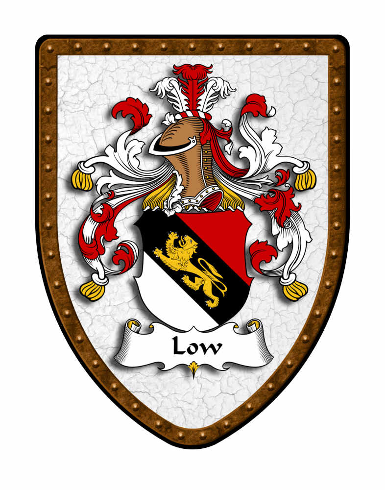 Low Family Crest Coat of Arms
