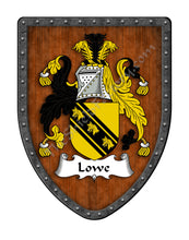 Load image into Gallery viewer, Lowe Family Crest and Coat of Arms