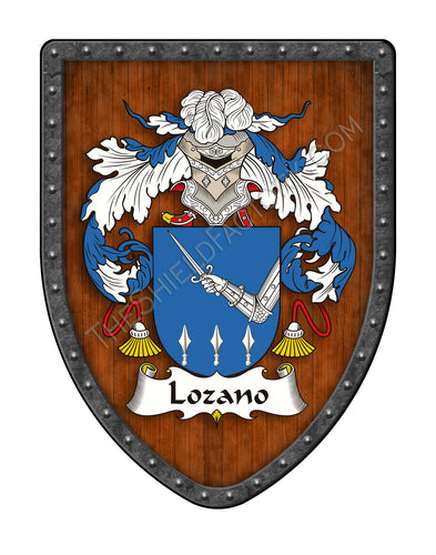 Lozano Coat of Arms Shield