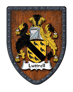 Luttrell Family Coat of Arms Family Crest