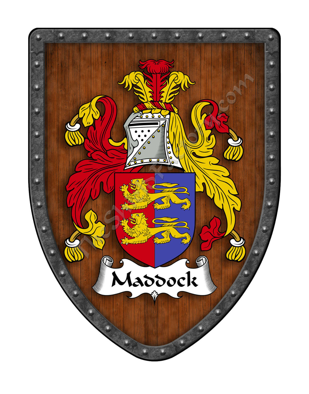 Maddock Coat of Arms Family Crest Shield