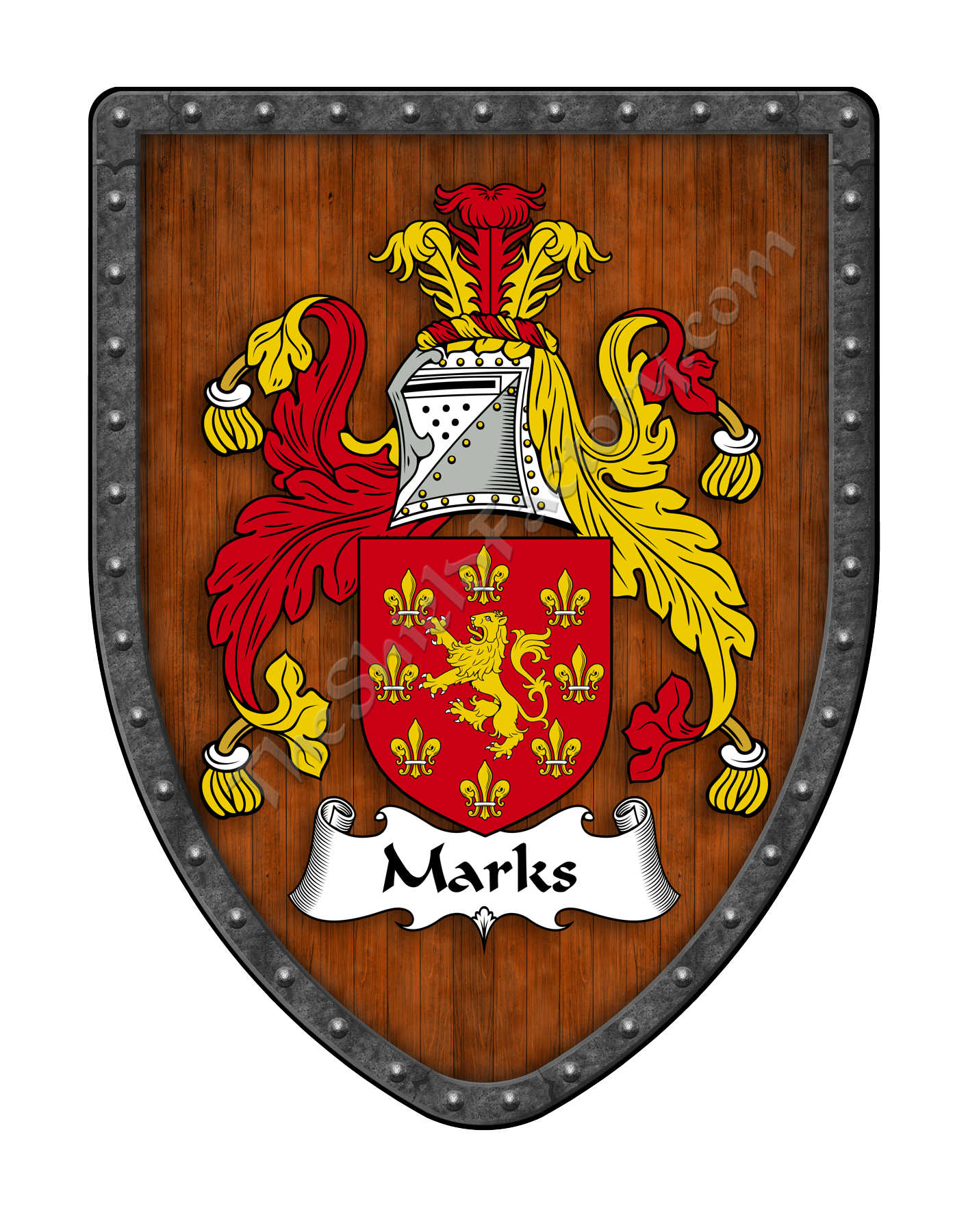 Marks Coat of Arms Shield – My Family Coat Of Arms