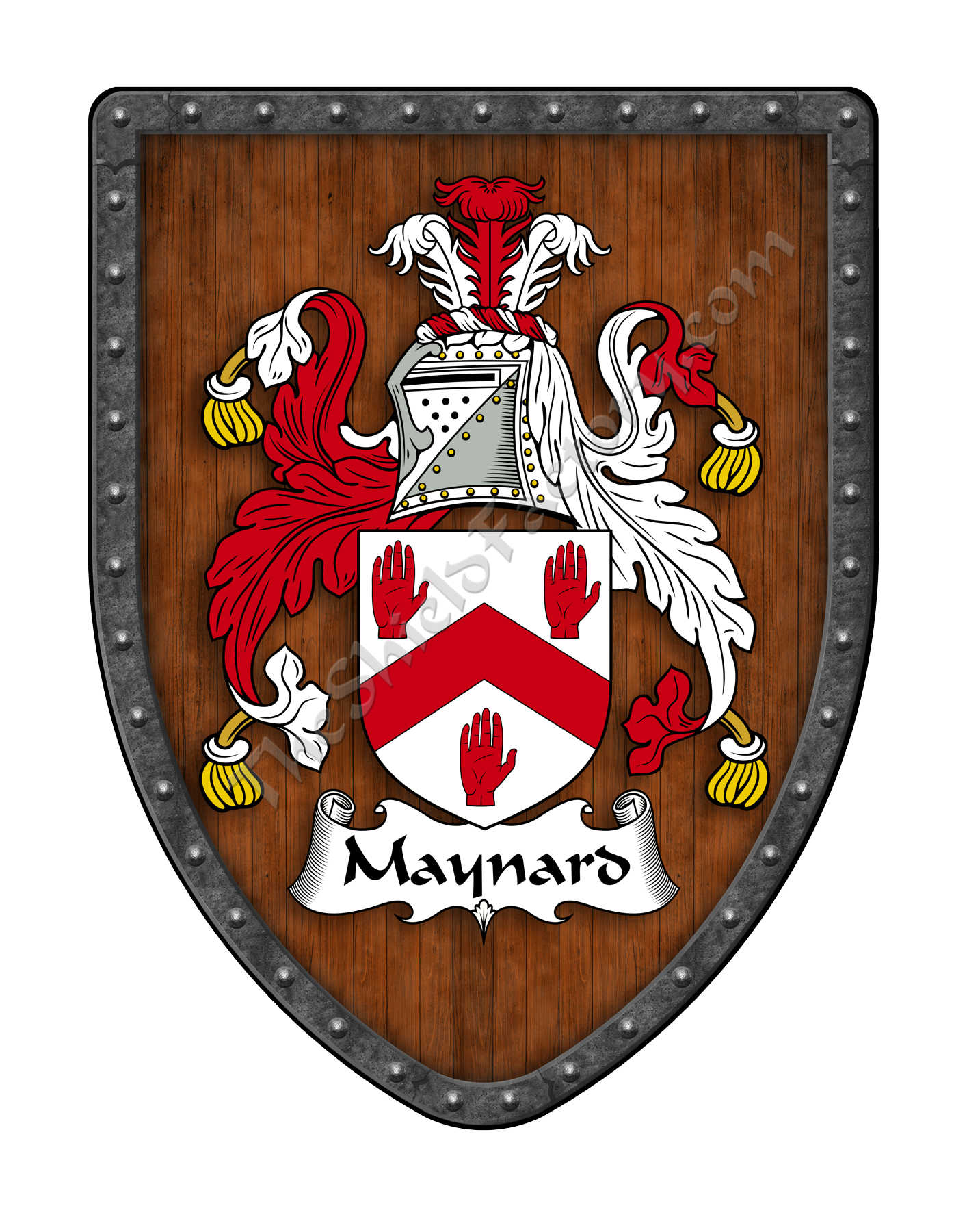 Maynard Crest Maynard Coat of Arms Shield – My Family Coat Of Arms