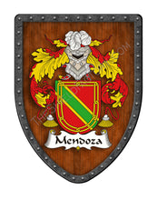 Load image into Gallery viewer, Mendoza Family Crest Shield