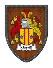Load image into Gallery viewer, Merrill Coat of Arms Shield