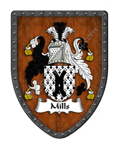 Load image into Gallery viewer, Mills Coat of Arms