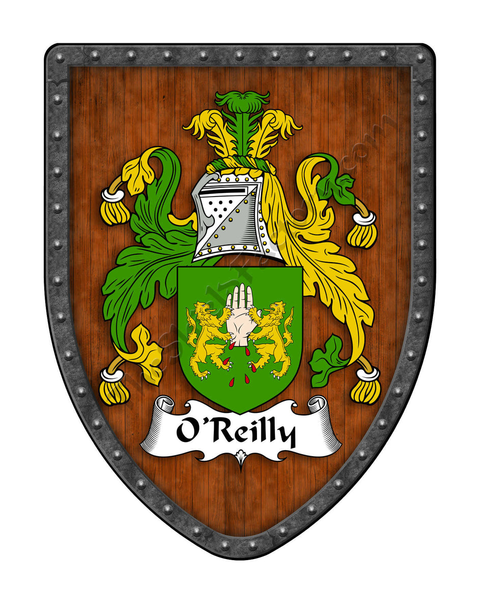 O'Reilly Coat of Arms Shield – My Family Coat Of Arms
