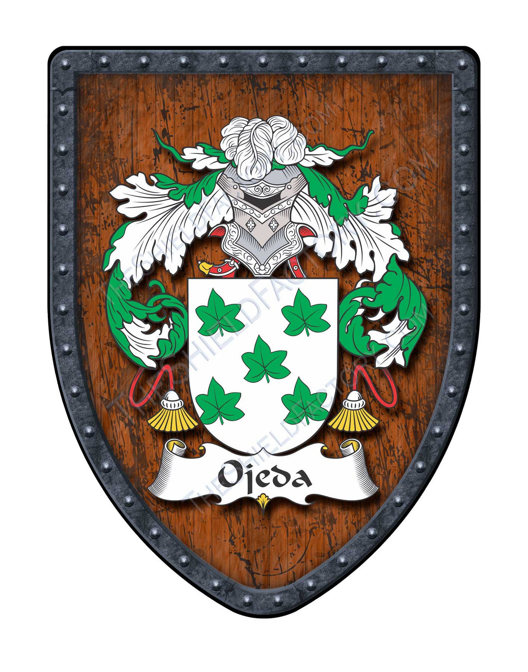 Ojeda Coat of Arms Hispanic Family Crest