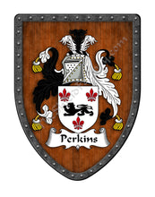 Load image into Gallery viewer, Perkins Coat of Arms Shield
