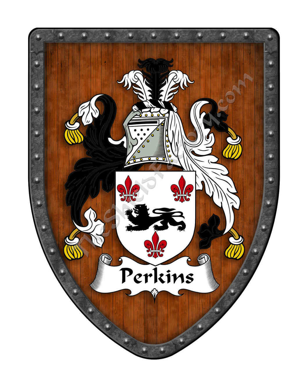 Perkins Coat of Arms Shield