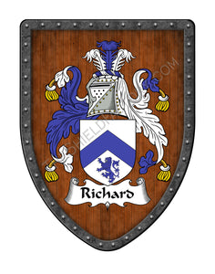 Richard Richards Family Coat of Arms Shield