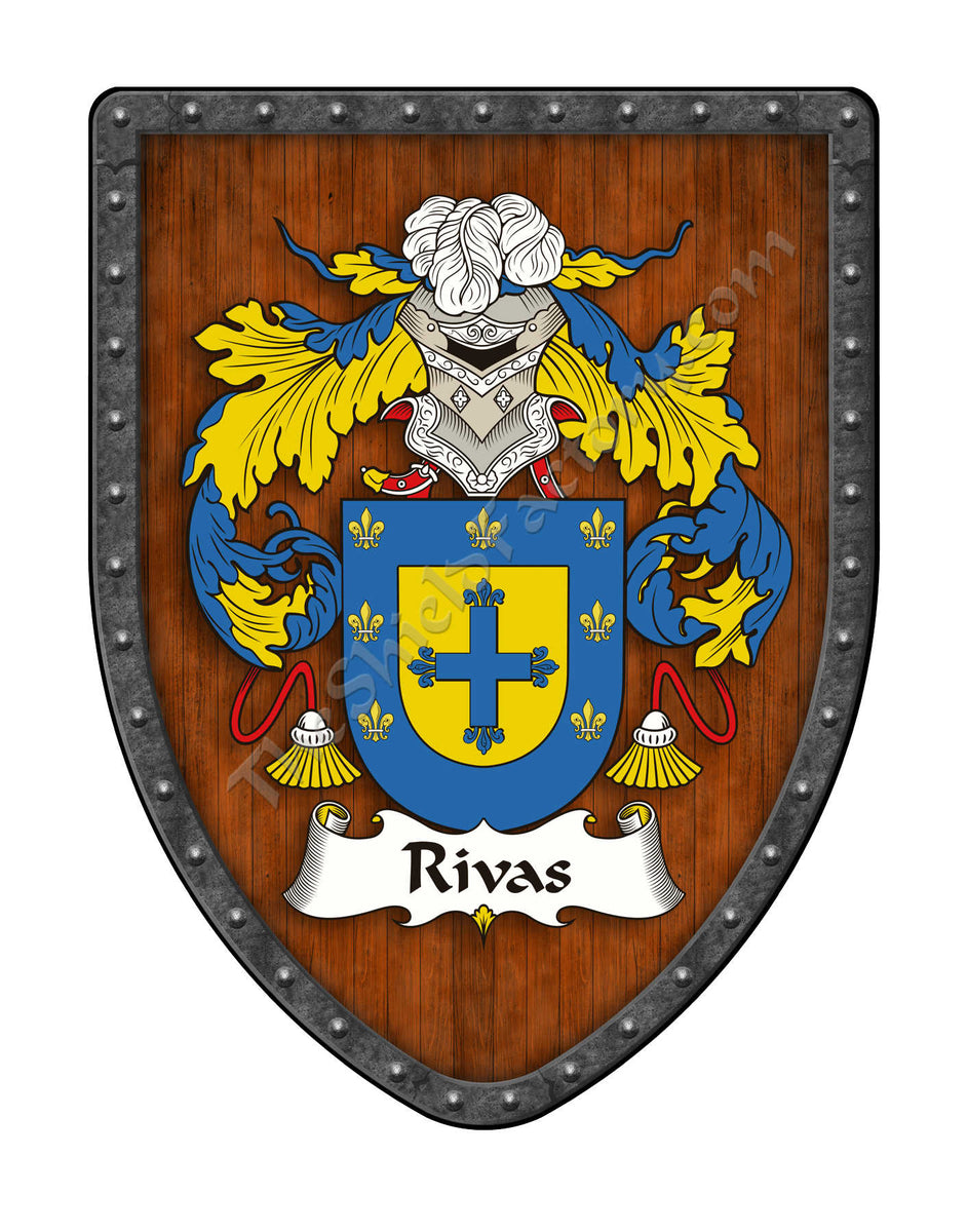 Rivas Family Coat of Arms Shield – My Family Coat Of Arms