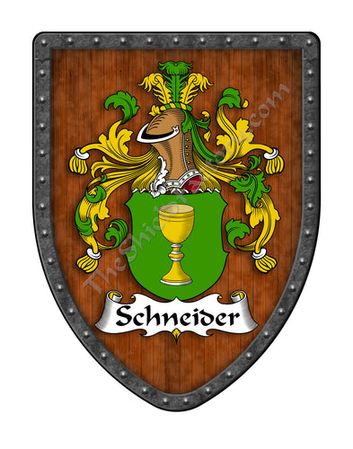 Schneider Coat of Arms Family Crest