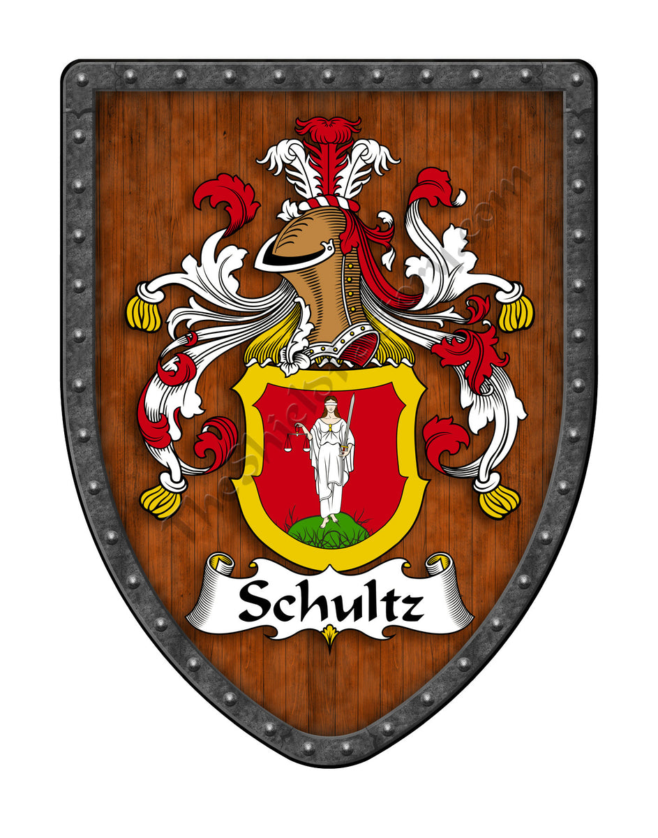 Schultz Coat of Arms Family Crest – My Family Coat Of Arms