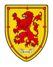 Load image into Gallery viewer, Scotland Flag Coat of Arms Shield