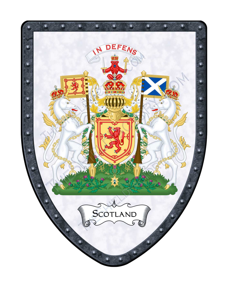 Scotland Country Coat of Arms Shield – My Family Coat Of Arms