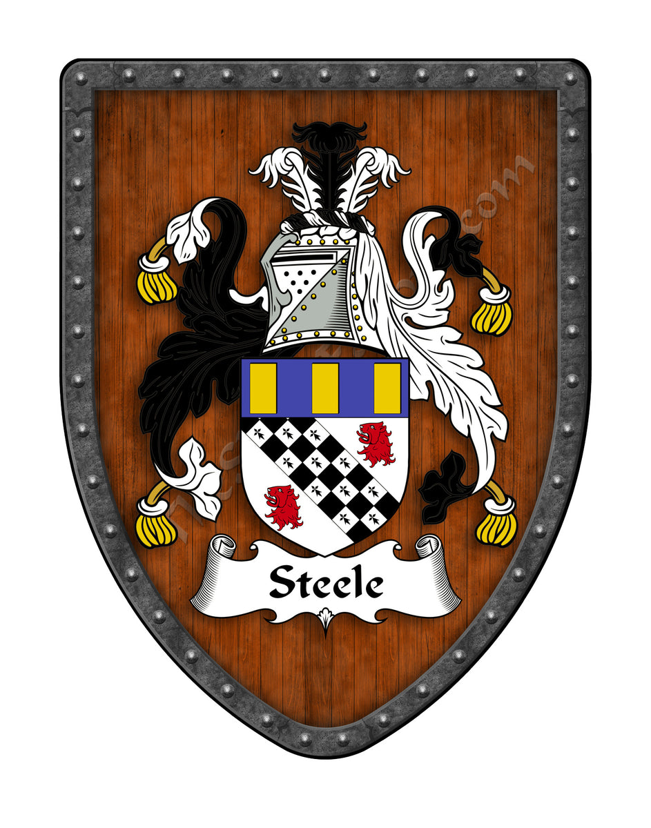 Steel Steele Coat of Arms Family Crest – My Family Coat Of Arms