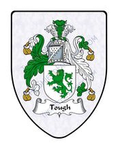 Load image into Gallery viewer, Tough Family Crest Coat of Arms