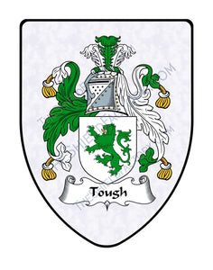 Tough Family Crest Coat of Arms