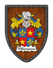 Load image into Gallery viewer, Villanueva Family Crest