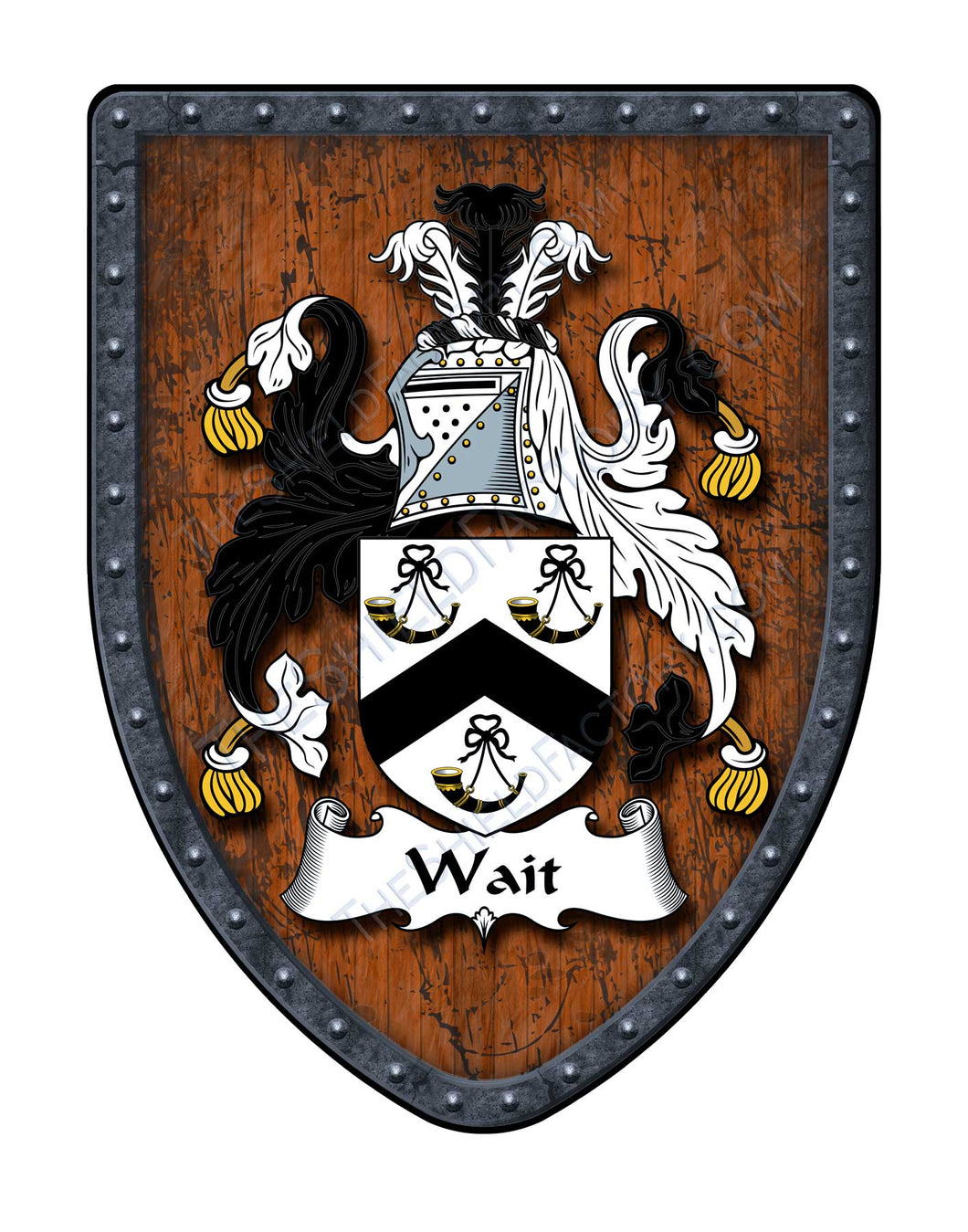 Wait Family Crest Coat of Arms