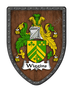 Wiggins Coat of Arms Family Crest